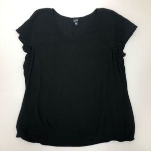 Eileen Fisher Black Blouse Large